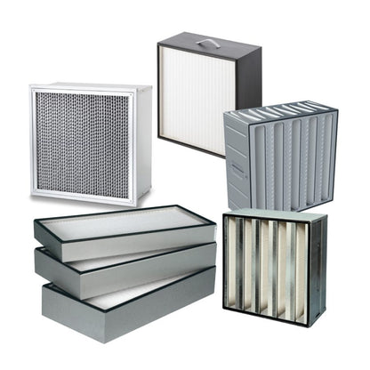 EPA-HEPA-ULPA augstas efektivitātes gaisa filtri